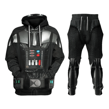 CustomsPig Darth Vader  Costumes Hoodie Sweatshirt T-Shirt Tracksuit
