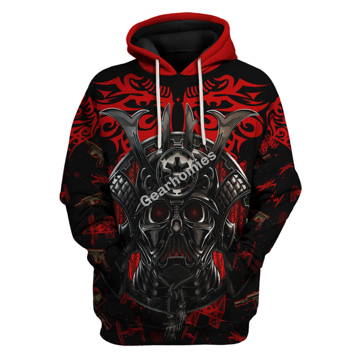 CustomsPig Darth Vader Samurai   Costumes Hoodie Sweatshirt T-Shirt Tracksuit