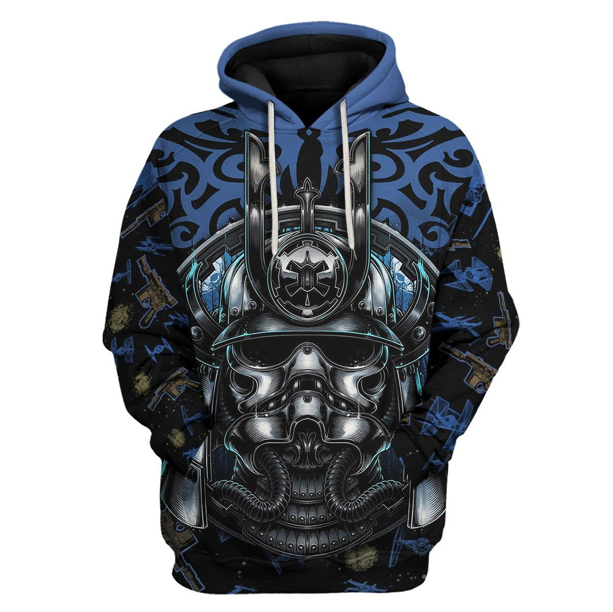 CustomsPig Death Trooper Samurai Costumes Hoodie Sweatshirt T-Shirt Tracksuit