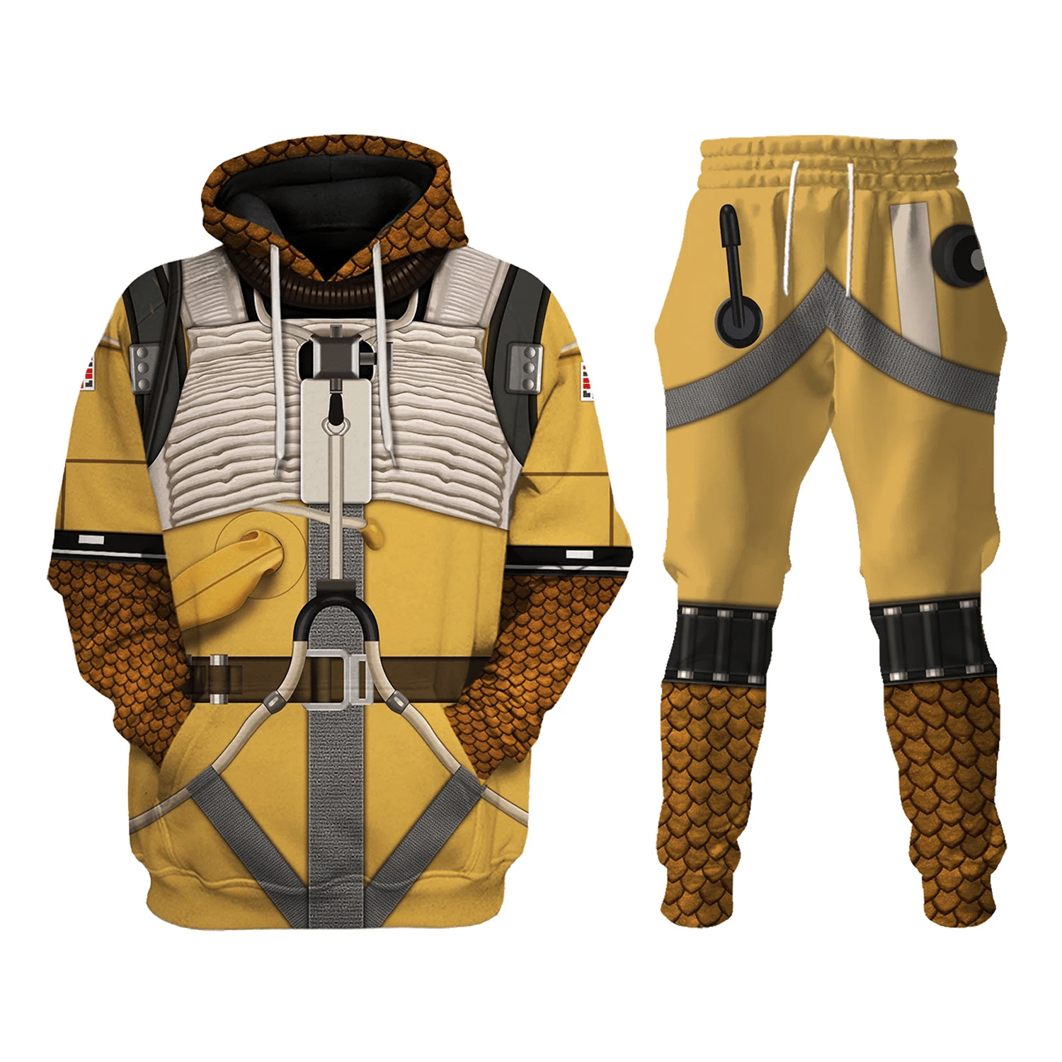 CustomsPig Bossk  Costumes Hoodie Sweatshirt T-Shirt Tracksuit