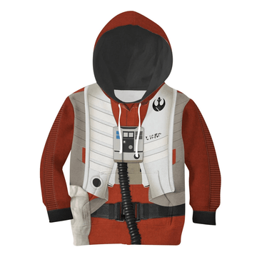 CustomsPig Poe Dameron  Star Wars Hoodie Sweatshirt T-shirt Kid Tops