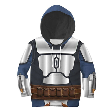 CustomsPig Jango Fett  Star Wars Hoodie Sweatshirt T-shirt Kid Tops
