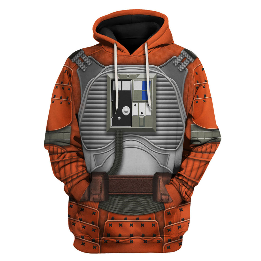 CustomsPig Rebel Pilot Samurai Costumes Hoodie Sweatshirt T-Shirt Tracksuit