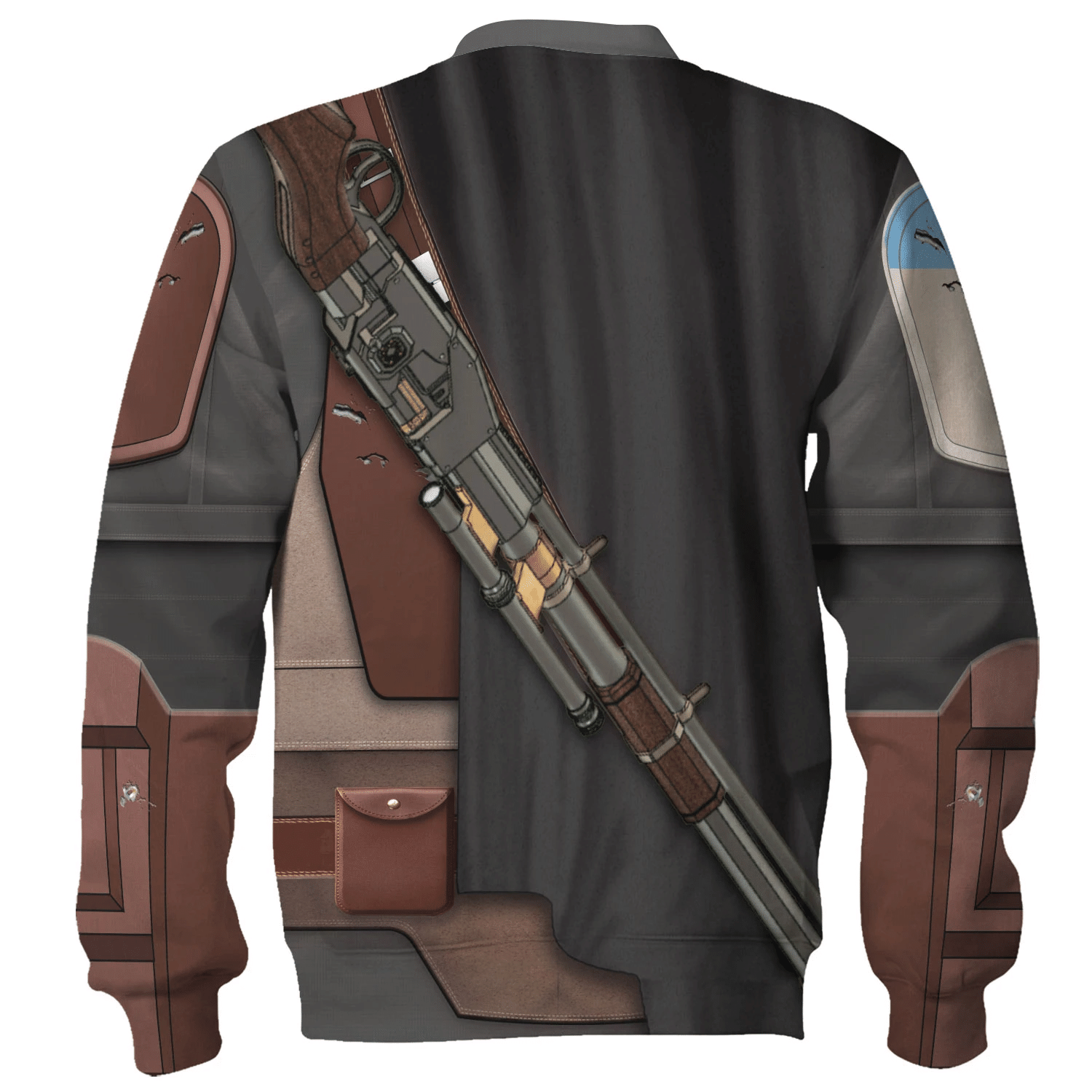 CustomsPig Mandalorian  Costumes Hoodie Sweatshirt T-Shirt Tracksuit