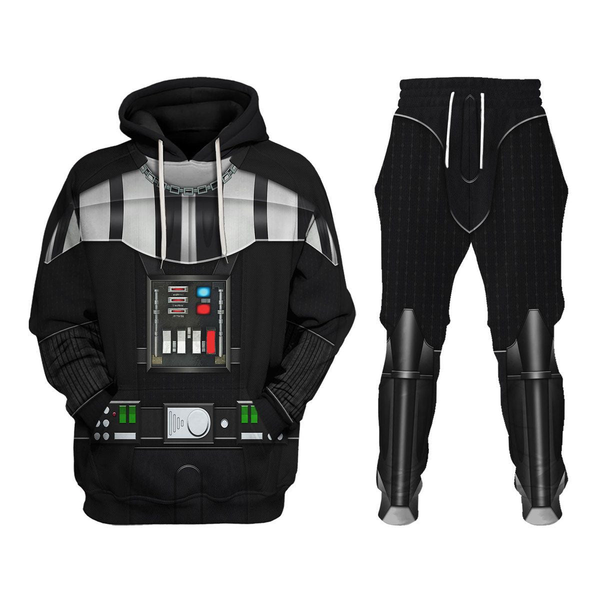 CustomsPig Darth Vader Costumes Hoodie Sweatshirt T-Shirt Tracksuit