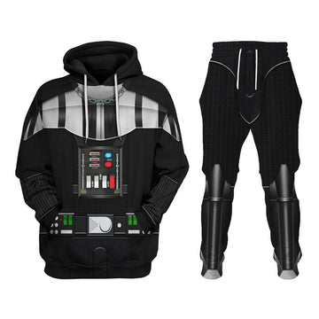 CustomsPig Darth Vader Costumes Hoodie Sweatshirt T-Shirt Tracksuit