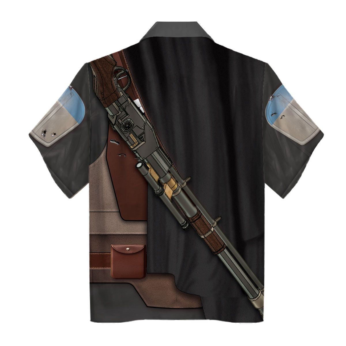 CustomsPig Mandalorian  Costumes Hoodie Sweatshirt T-Shirt Tracksuit