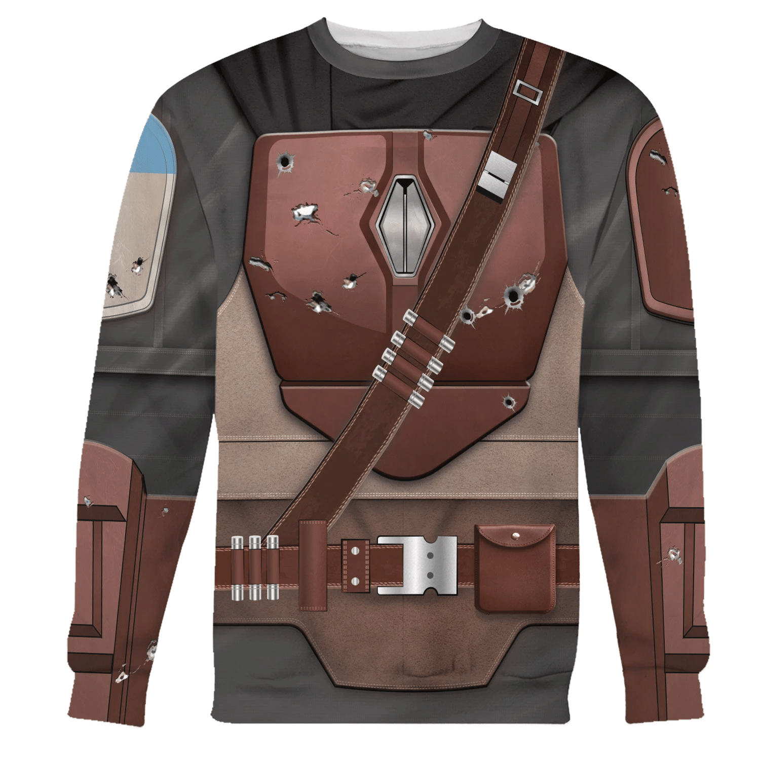 CustomsPig Mandalorian  Costumes Hoodie Sweatshirt T-Shirt Tracksuit