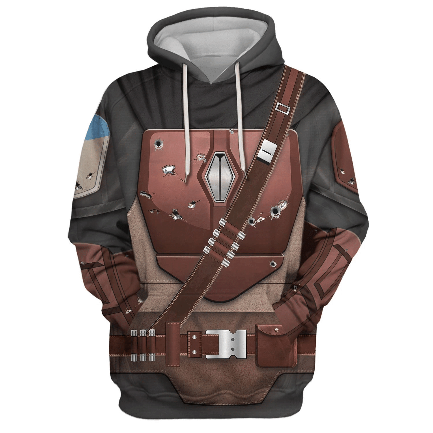 CustomsPig Mandalorian  Costumes Hoodie Sweatshirt T-Shirt Tracksuit