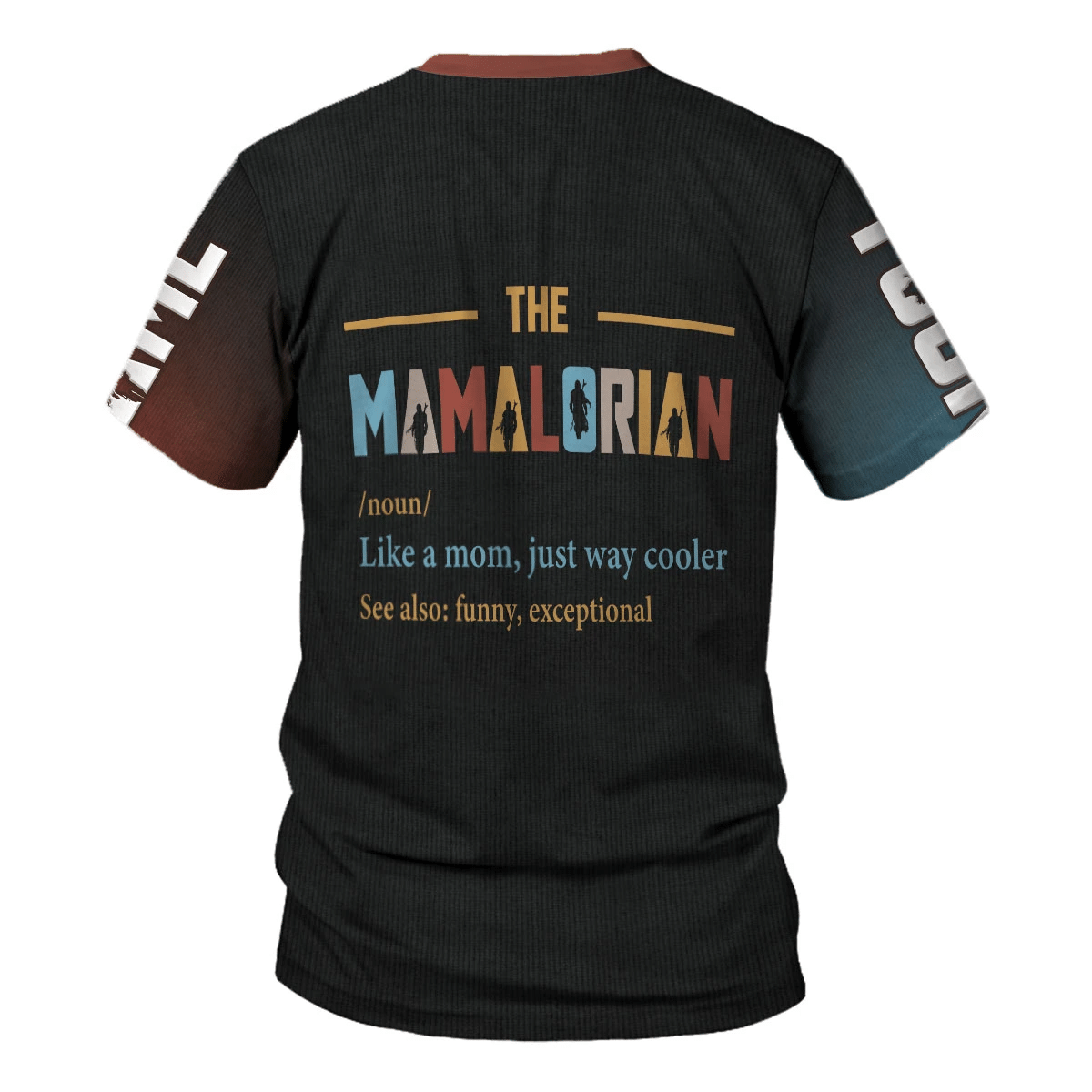 CustomsPig Mamalorian  Costumes Hoodie Sweatshirt T-Shirt Tracksuit