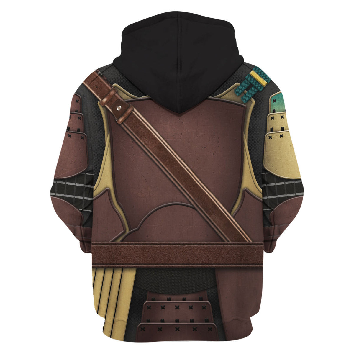Mandalorian Samurai Hoodies Pullover Sweatshirt Tracksuit