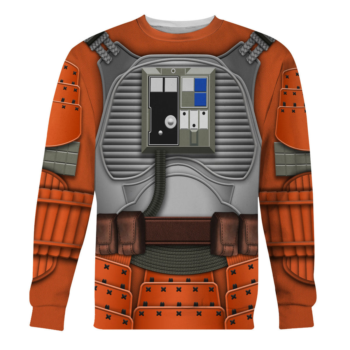 CustomsPig Rebel Pilot Samurai Costumes Hoodie Sweatshirt T-Shirt Tracksuit