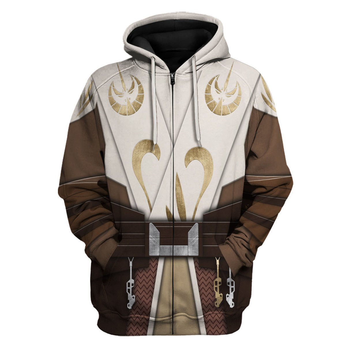 CustomsPig Jedi Temple Guard Costumes Hoodie Sweatshirt T-Shirt Tracksuit