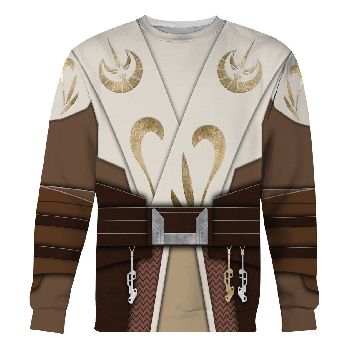 CustomsPig Jedi Temple Guard Costumes Hoodie Sweatshirt T-Shirt Tracksuit