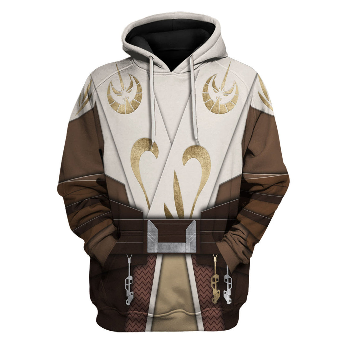 CustomsPig Jedi Temple Guard Costumes Hoodie Sweatshirt T-Shirt Tracksuit