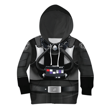 CustomsPig Tie Pilot  Star Wars Hoodie Sweatshirt T-shirt Kid Tops