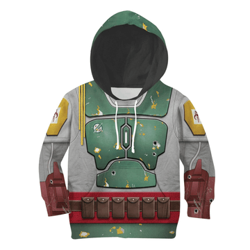 CustomsPig Boba Fett  Star Wars Hoodie Sweatshirt T-shirt Kid Tops