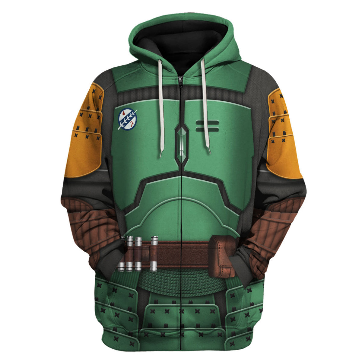 CustomsPig The Book of Boba Fett Samurai Costumes Hoodie Sweatshirt T-Shirt Tracksuit