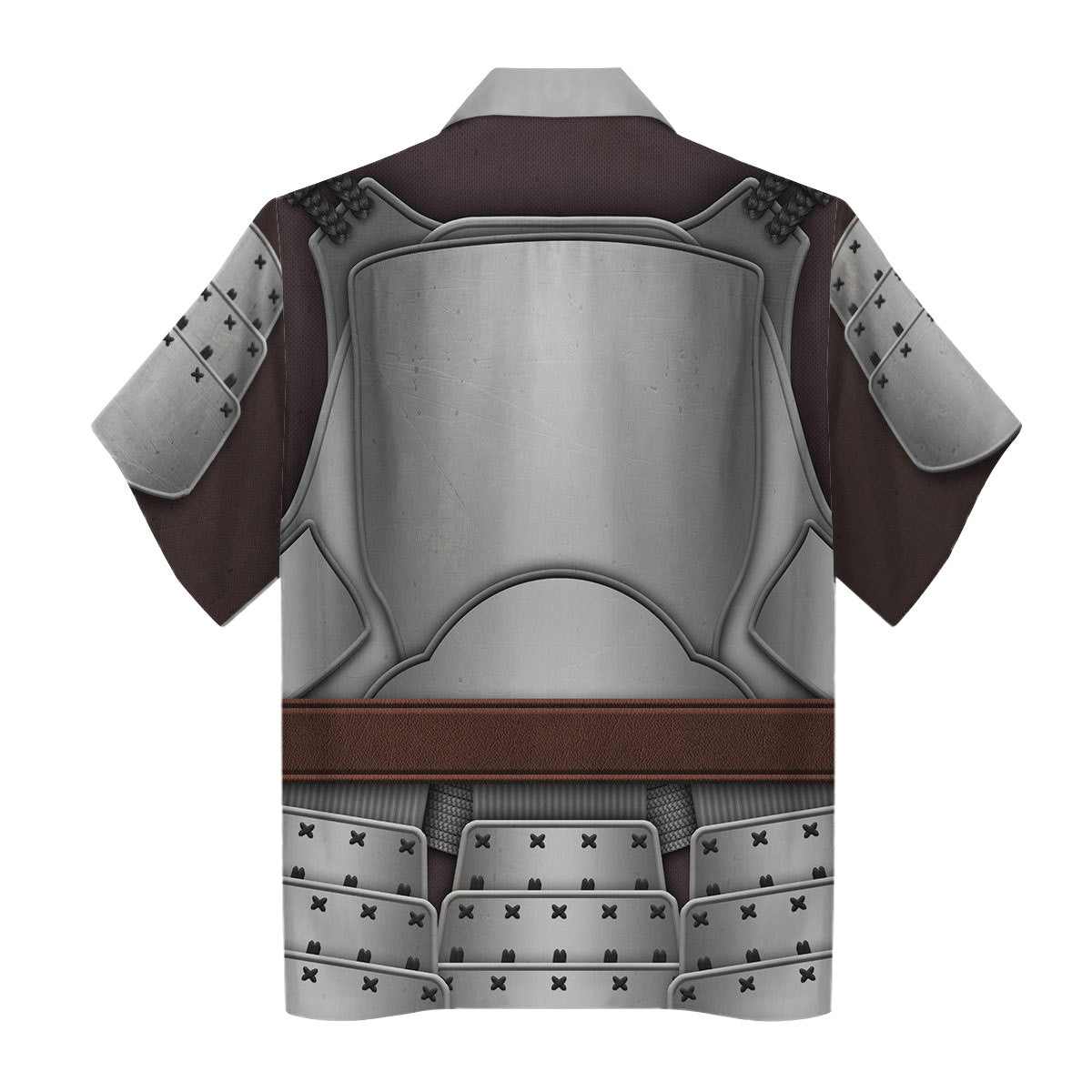 CustomsPig Beskar Mandalorian Samurai  Costumes Hoodie Sweatshirt T-Shirt Tracksuit