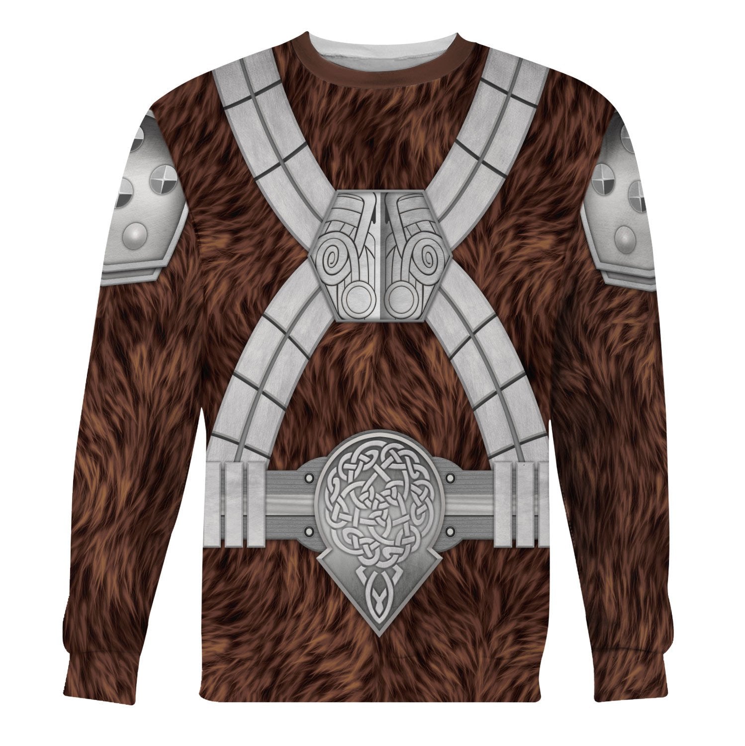 Black Krrsantan Hoodies Pullover Sweatshirt Tracksuit, Brown
