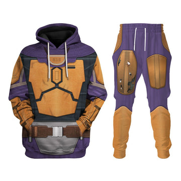 CustomsPig Mandalorian SD Costumes Hoodie Sweatshirt T-Shirt Tracksuit