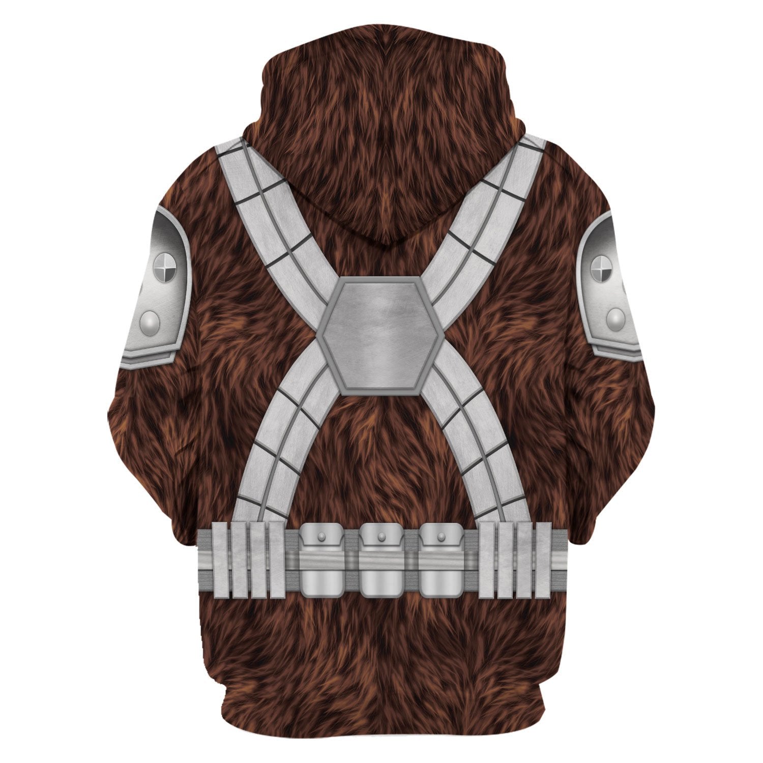Black Krrsantan Hoodies Pullover Sweatshirt Tracksuit, Brown