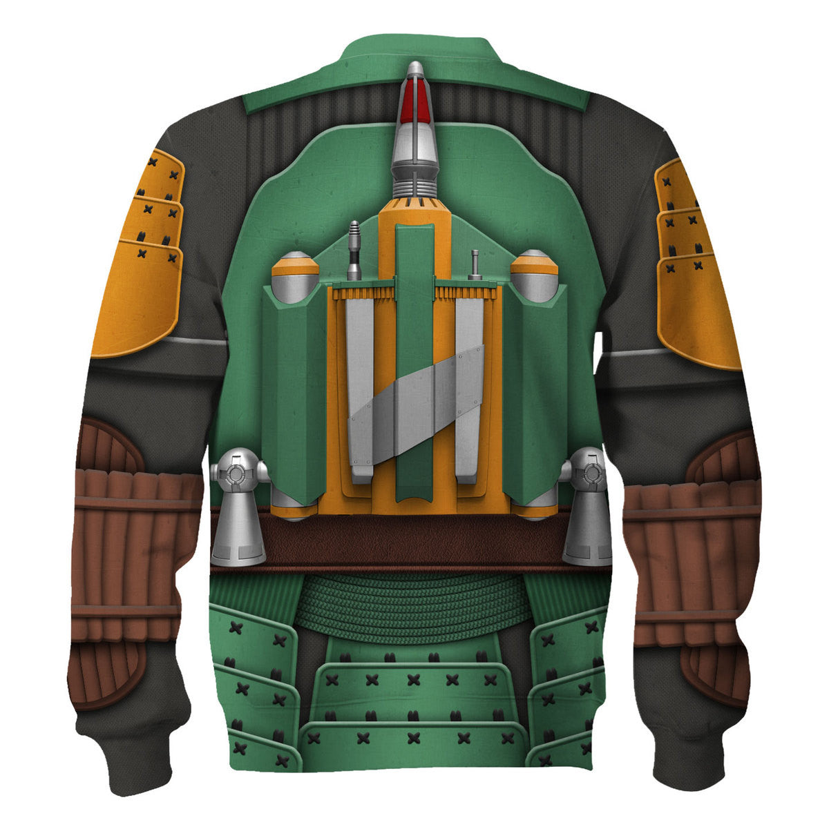 CustomsPig The Book of Boba Fett Samurai Costumes Hoodie Sweatshirt T-Shirt Tracksuit