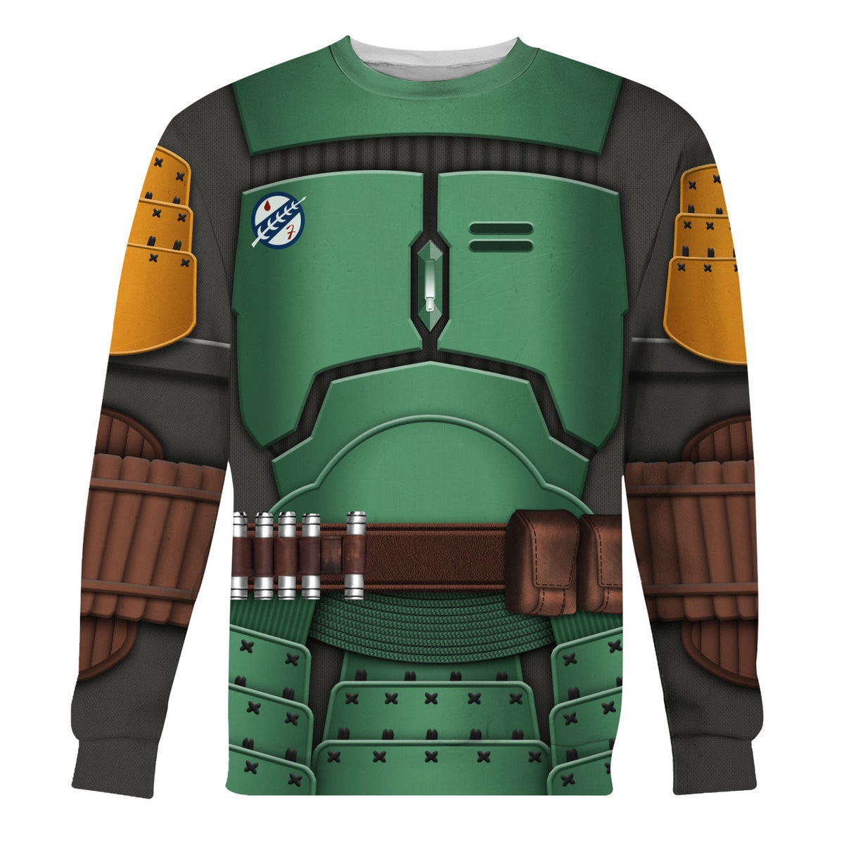CustomsPig The Book of Boba Fett Samurai Costumes Hoodie Sweatshirt T-Shirt Tracksuit