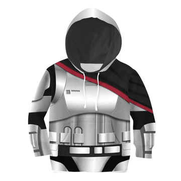 CustomsPig Captain Phasma  Star Wars Hoodie Sweatshirt T-shirt Kid Tops