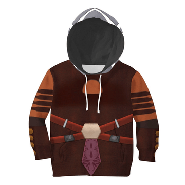 CustomsPig Ahsoka Tano Costumes Hoodie Sweatshirt T-shirt Kid Tops