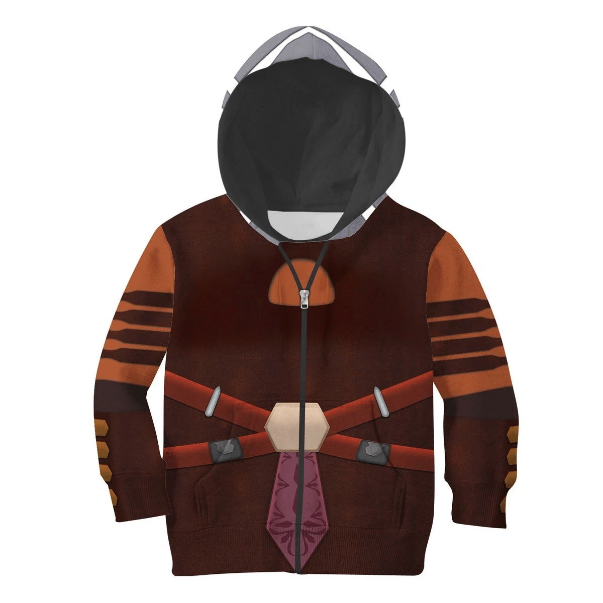 CustomsPig Ahsoka Tano Costumes Hoodie Sweatshirt T-shirt Kid Tops