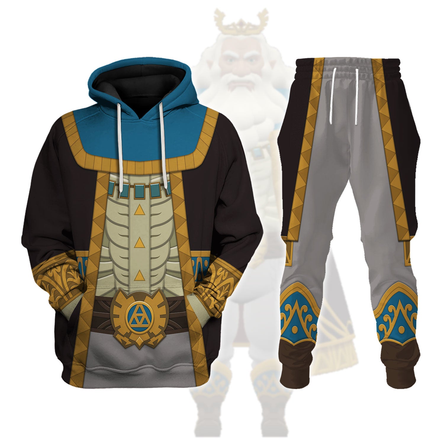 CustomsPig King of Hyrule V1 Hoodies Sweatshirt T-shirt Hawaiian Tracksuit