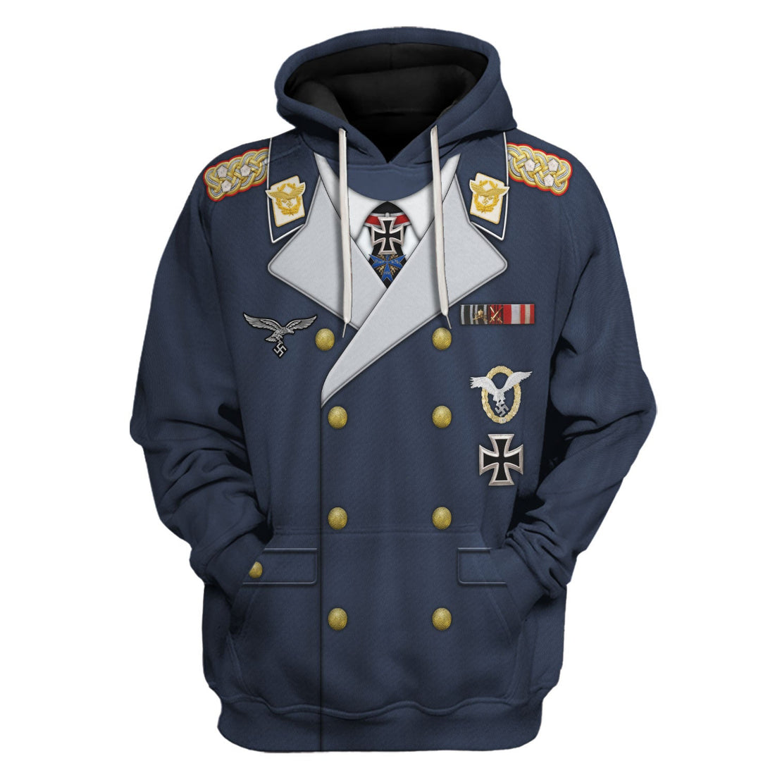 Customspig Ernst Udet German Pilot WWI WWII Costume Hoodie Sweatshirt T-Shirt Tracksuit