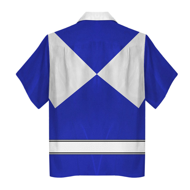 CustomsPig Blue Ranger Mighty Morphin Costumes Hoodie Sweatshirt T-shirt Tracksuit