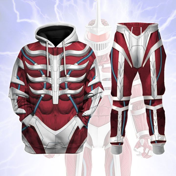 CustomsPig Lord Zedd Mighty Morphin Costumes Hoodie Sweatshirt T-shirt Tracksuit