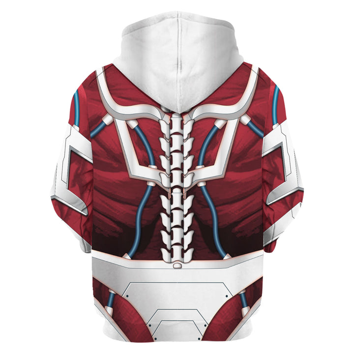 CustomsPig Lord Zedd Mighty Morphin Costumes Hoodie Sweatshirt T-shirt Tracksuit