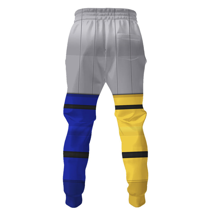 CustomsPig Dino Megazord Mighty Morphin Costumes Hoodie Sweatshirt T-shirt Tracksuit