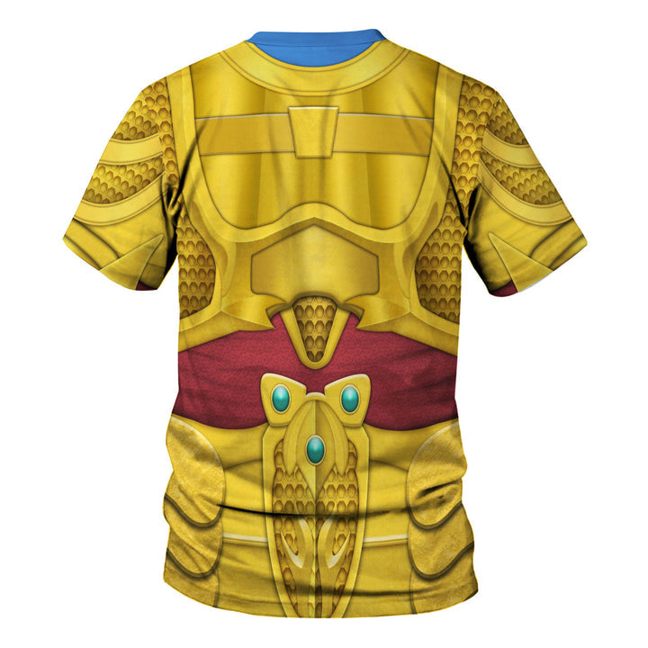 CustomsPig Goldar Mighty Morphin Costumes Hoodie Sweatshirt T-shirt Tracksuit