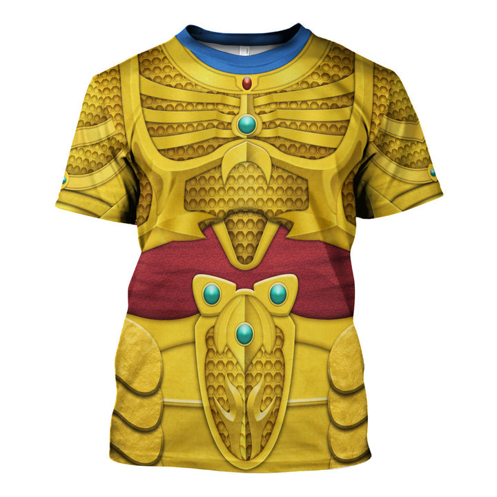 CustomsPig Goldar Mighty Morphin Costumes Hoodie Sweatshirt T-shirt Tracksuit