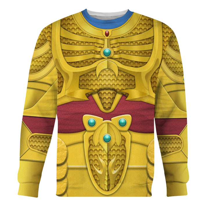 CustomsPig Goldar Mighty Morphin Costumes Hoodie Sweatshirt T-shirt Tracksuit