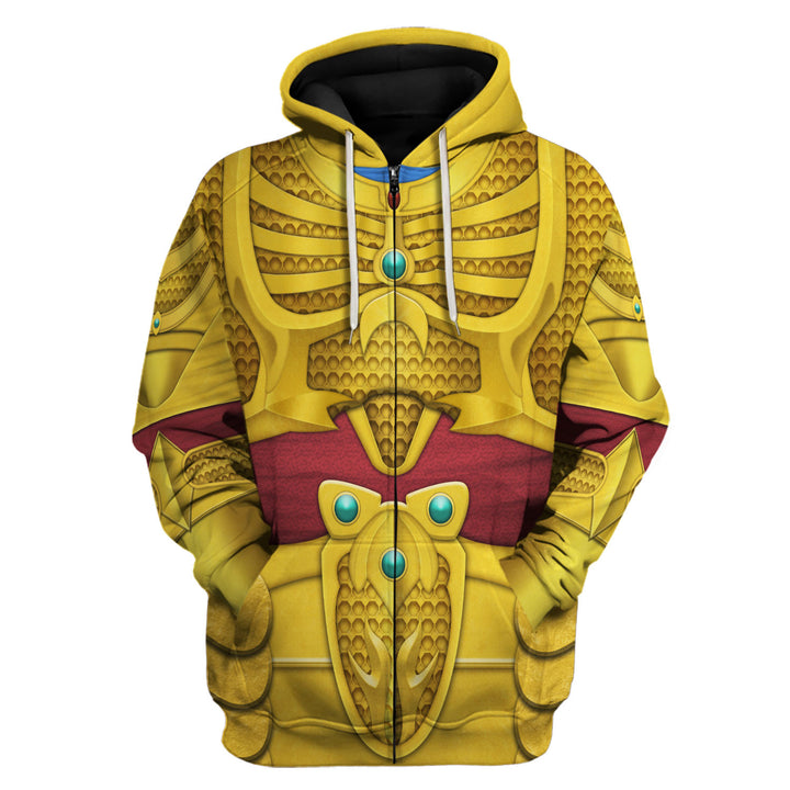 CustomsPig Goldar Mighty Morphin Costumes Hoodie Sweatshirt T-shirt Tracksuit