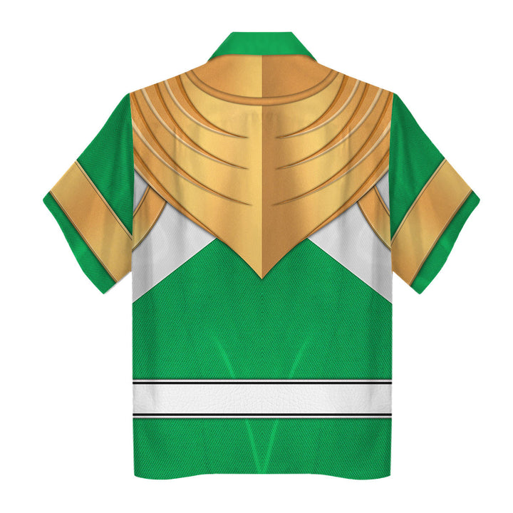 CustomsPig Green Ranger Dragon Shield Costumes Hoodie Sweatshirt T-shirt Tracksuit