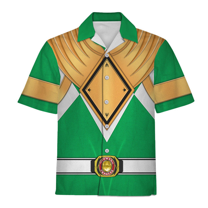 CustomsPig Green Ranger Dragon Shield Costumes Hoodie Sweatshirt T-shirt Tracksuit
