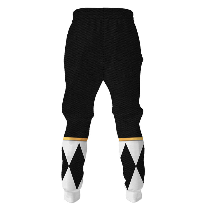 CustomsPig Black Ranger Dragon Shield Costumes Hoodie Sweatshirt T-shirt Tracksuit