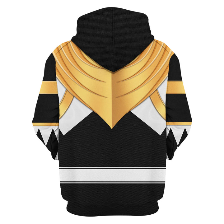 CustomsPig Black Ranger Dragon Shield Costumes Hoodie Sweatshirt T-shirt Tracksuit