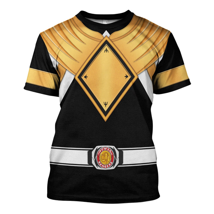 CustomsPig Black Ranger Dragon Shield Costumes Hoodie Sweatshirt T-shirt Tracksuit