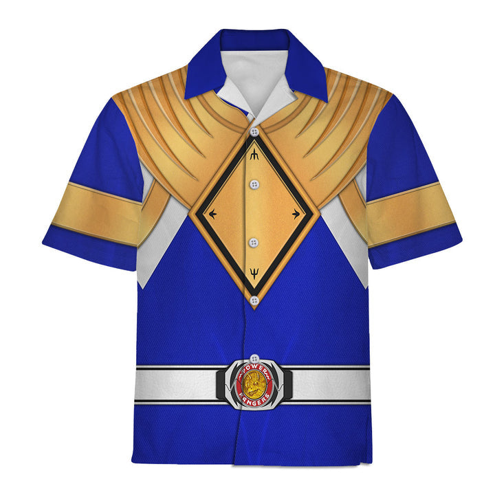 CustomsPig Blue Ranger Dragon Shield Costumes Hoodie Sweatshirt T-shirt Tracksuit