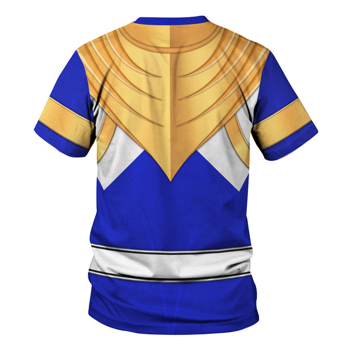 CustomsPig Blue Ranger Dragon Shield Costumes Hoodie Sweatshirt T-shirt Tracksuit