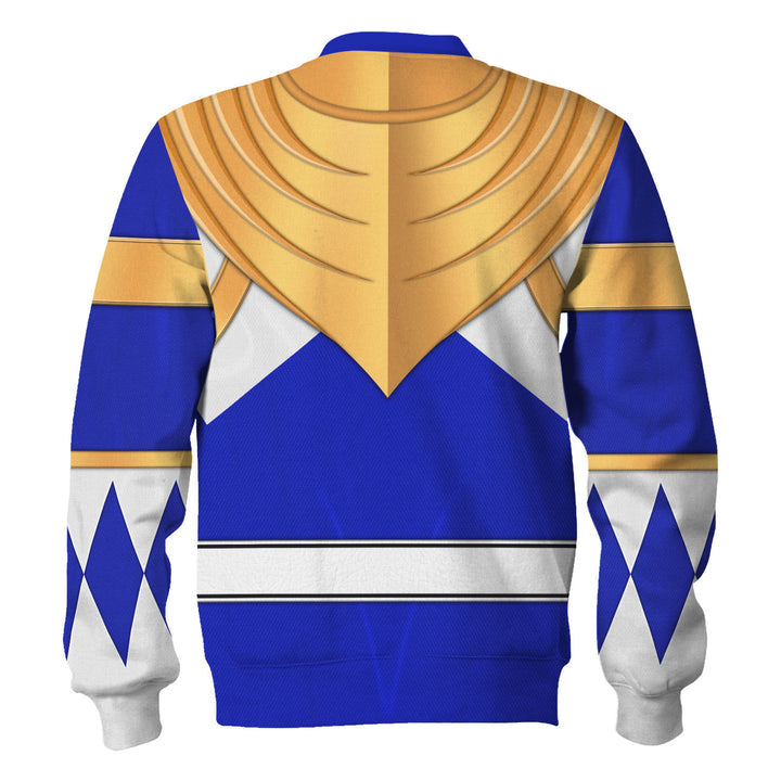 CustomsPig Blue Ranger Dragon Shield Costumes Hoodie Sweatshirt T-shirt Tracksuit