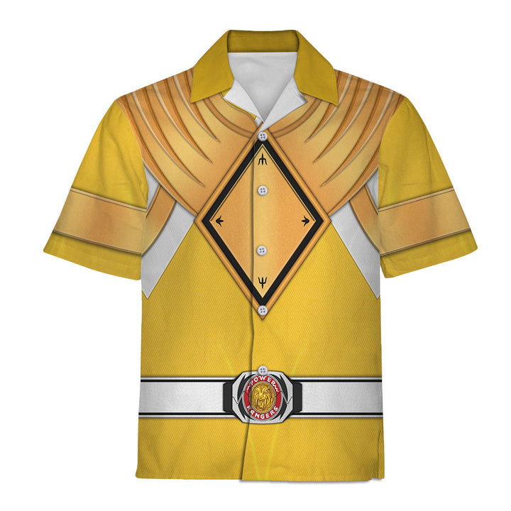 CustomsPig Yellow Ranger Dragon Shield Costumes Hoodie Sweatshirt T-shirt Tracksuit